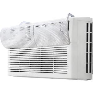 Adjustable AC Air Deflector, AC Vent Deflector, Direct Airflow Prevention, Extends 17.5" to 28.5" Length,Fits Most Window and Split-Type Air Conditioners