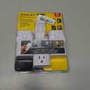 STANLEY 3 Pack Wireless Remote Control Outlet System Indoor Power Plug for Household Appliances 100ft Range (3 Grounded Outlets + 1 Remote) 125V/15A ETL Listed Outlet Switch