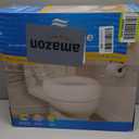 770-610 4 Inch Portable Raised Toilet Seat Riser, Elevated Toilet Seat for Seniors