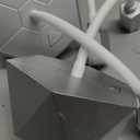 Fly Fans for Tables, Fly Repellent Fan Outdoor Indoor Keep Flies Away, Fly Repellent Fans for Tables with Holographic Blades for Picnic, Party, Restaurant, Kitchen, and BBQ, 4 Pack Silver