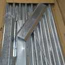 Land Guard 2 Pack 632 ft Galvanized Metal Raised Garden Bed, 2FT Deep Root Elevated Planter Box Steel Large Vegetable Flower Bed Kit, Silver