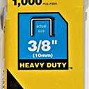 Stanley Heavy-Duty Narrow Crown Staples 3/8 In, 1,000 Pack