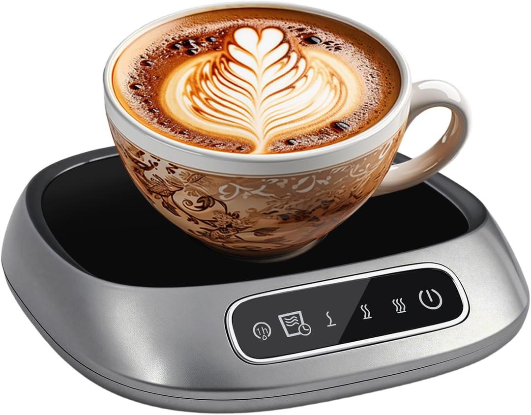 Coffee Mug Warmer, USB Charging Coffee Cup Warmers for Desk, Three Adjustable Electric Drink Cup Heater for Chocolate Tea Hot Cocoa Milk, Kitchen Accessories, No Battery for Home/Office Use