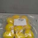 10pcs Artificial Lemons Simulation Lifelike Lemons Fake Fruit for Home Kitchen Wedding Party Decoration Photography (Big Size, Yellow)
