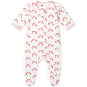 Monica + Andy Double Zipper One Piece, 100% Organic Baby Clothes for Girls & Boys, Unisex, Preemie, Newborn & Infant Sizes, New Born