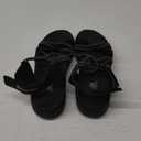 Zeroxposur Black Sandals, 10