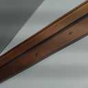 Dacri Home Quilt Hanger for Wall Display - 48 Inch Tapestry Hanger from Premium Teak Wood - Safe Mount Quilt Rack for Heavy Rugs, Tapestries, and Other Wall Hangings (Light Wallnut Stain)