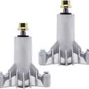 Spindle Assembly Replaces AYP 130794 128285 Husqvarna 532130794 Include 3 Mounting Bolts and Blade Mounting Bolt, fit for 36" 38" 42" Inch Riding Lawn Mower (2 Pack)