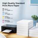 952XL Latest Upgrade Compatible Ink Cartridges Combo Pack Replacement for HP 952 XL Ink Cartridges for Officejet Pro 7740 8210 8710 8720 8740 8715 7720 8725 8730, Black, Cyan, Yellow, Magenta, 4 Packs