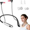 2026 Upgraded 2-in-1 Red Light Device for Ears & Nose 650nm LED, Wearable Hands-Free Neck Design, Lightweight & Comfortable for Daily Ear & Nasal Relaxation