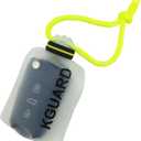 Compact, Waterproof and Watertight Key Pouch for the car electronic key. Certified (IPX8). Designed for water sports (Surfing, Sup, Kitesurfing, Windsurfing, Foil, Swimming, sailing...)