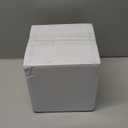 Miamolo Spice Jars with Lid, Coffee Container Kitchen Food Storage Jars for Spice Sugar Tea Bag, Stackable Decorative Jars for Countertop, White & 37 fl.oz