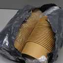 SINJEUN 60 Pack 25 Oz Kraft Paper Bowls with Lids, Disposable Kraft Paper Bowls Food Containers, Round Kraft Paper Salad Bowls Party Restaurant Supplies for Hot/Cold Food, Soup, Ice cream, Takeout