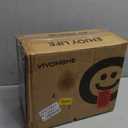 VIVOHOME 110V 1/4 HP 3.5 CFM Single Stage Rotary Vane Air Vacuum Pump with Oil Bottle (Blue)