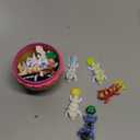 12 Pcs 3D Printed Dragon Figurines Set in Rainbow Egg - 1.9 Inch Mini Articulated Dragon Collection with Movable Joints, Fantasy Easter Decoration Gift for Adults