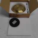 Portable LED Mushroom Table Lamp, Cordless Desk Night Light with 5200mAh Rechargeable Battery, Stepless Dimming Small Lamp with 3 Colors and Brightness Control for Bedroom/Patio/Bar/Coffee shop (Gold)