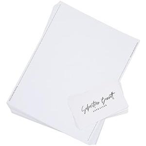 Juvale Printable Business Cards for Self Adhesive Sleeves (3.75x2.36 in, 50 Sheets/500 Pieces)