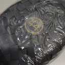 NewDenBer Men's Moccasin Slippers Warm Memory Foam Suede Soft Plush Lined Slip on Indoor Outdoor House Shoes (Black)