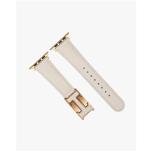 Magnetic Leather Watch Band Compatible with Apple Watch Ultra, Ultra 2, SE, and Series 1-10, Stylish Replacement Strap for Men & Women (49mm-38mm)