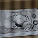 42 Inch Indoor Ceiling Fan with Pull-Chain and Three LED Light Bulbs Base, Traditional 3-Speeds Reversible Blades Ceiling Fan (White)