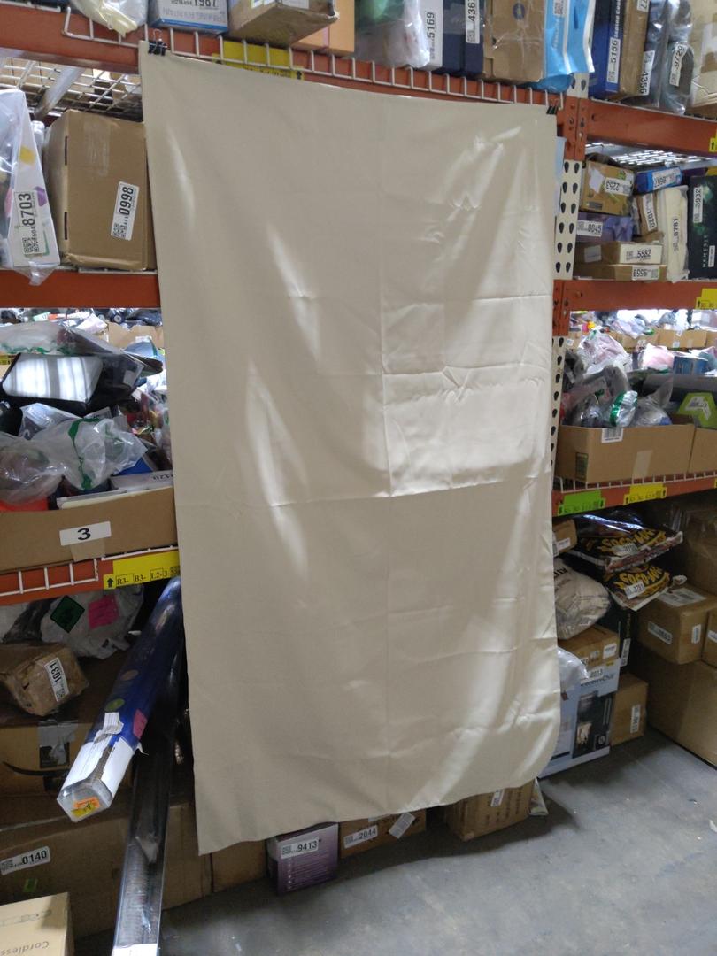 Curtains, 2 Panels,  41"W x 72"L, Light Tan