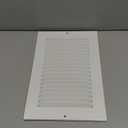 6x10 Vent Cover(Duct Opening Size),Air Return Vent Cover,Flat Vent Cover,Rejillas De Aire Acondicionado para Casa,Return Air Grilles,Outer Dimensions:7.75"W x 11.75"H(6"W x 10"H, Duct Opening)