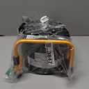 Greenhouse Heater with Digital Thermostat, 1500W Electric Outdoor Heater, Overheat Protection, Fast Heating, Waterproof for Grow Tent, Green House, Patio, Black