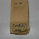 Younik Switch 2 Case Compatible with NS Switch 2 (2025), Carrying Case with 19 Game Card Slots, 4 in 1 Switch 2 Accessories Includes Shoulder Strap, Wrist Strap & Stickers (Black)