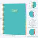 3 x 2026 Appointment Book, 30 Minutes-Hourly, Weekly  Monthly Calendar Planner 2026, Jan 2026 - Dec 2026, 6.2'' x 8.4'', 2026 Daily Planner with Tabs Pocket, Flexible Cover, Great for Office, Home, School (Turquoise)