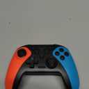Wireless Switch Controller for Nintendo Switch/Switch 2/Lite/OLED Controller, Switch Controller with a Mouse Touch Feeling on Back Buttons, Extra Switch Pro Controller with Wake-up,Programmable, Turbo Function (Red+Blue)