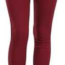 WAYRUNZ Womens Hyper Ultra Stretch Comfy Pants Colored Mid-Rise Skinny Jean Juniors Jegging, Size 10