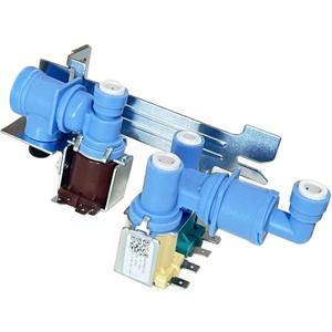 242252702 Refrigerator Water inlet Valve for Frigidaire Kenmore Electrolux Crosley, Fridge Water Valve replacement Parts 240531101 241734301 WV2702 AP5671757 240321801 K-76150