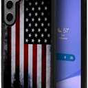 for Samsung Galaxy S25 Plus Case, Military-Grade Protection, All-Around Shockproof Corners, Anti-Scratch Phone Case for Samsung Galaxy S25 Plus - Old Flag