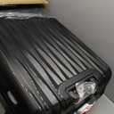 SwissGear 7272 Energie Expandable Hardside Luggage with Spinner Wheels and TSA Lock, Black, Checked-Large 27-Inch