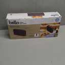 bella 2 Slice Slim Toaster, Fits-anywhere Kitchenware, 6 Setting Shade Control with Reheat & Cancel Buttons, Fits sourdough, 10 Long Slot, Anti Jam & Auto Shutoff, 900 Watt, Plum