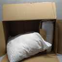 Fixwal 26x26 Inches Outdoor Pillow Inserts Set of 2, Waterproof Decorative Throw Pillows Insert, Square Pillow Form for Patio, Furniture, Bed, Living Room, Garden