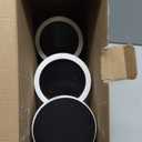 Romadedi Candle Holder Pillar Candles Wood Vintage - Set of 3 Candle Holders for Candles Country House Rustic Country House Style Decoration Living Room Table Decoration Autumn Spring Table Wedding