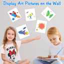 2 x Paint with Water Coloring Books for Toddlers, Watercolor Painting Book and Drawing Art Paper for Kids Ages 3 4 5 6 7 8 Years Old, Outer Space Art Craft for Drawing with Brush