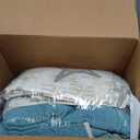 C&F Home Amber Sands Full/Queen 3 Piece Cotton Quilt Set Summer Beach Ocean Coastal Starfish Seaturtle Reversible Machine Washable Lightweight Bedspread Coverlet Full/Queen 3 Piece Set Blue