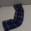 SunnyBay Microwave Heating Pad, Microwavable Heated Neck and Shoulder Wrap for Moist Hot Lightly Weighted with Moldable Flaxseed, Cotton and Fleece Surface, 26x6 Inches, Made in USA, Ocean Blue