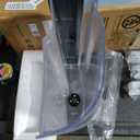 Replacement Part Water Reservoir with Water Filter Holder and 3 Charcoal filters,Compatible with Keurig K-Elite Coffee Maker Only (Brushed Silver)