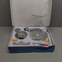 MakeFit Dual Filtered Rain Shower Head Combo, Handheld Shower Head with Adjustable Bar - Rainfall Shower Head And Showerhead with Filter for Hard Water - Removes Chlorine (Premium Chrome)