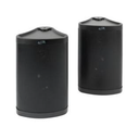 iLive - Patio+ Bluetooth Indoor/Outdoor Water-Resistant Speakers (Pair) - Black