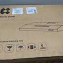 CIARRA Ductless Range Hood 30 inch Under Cabinet Hood Vent for Kitchen Ducted and Ductless Convertible CAS75918A