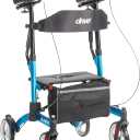 Elevate Upright Walker, Blue (1 Count (Pack of 1))