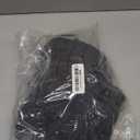 Chair Seat Covers for Dining Room Chairs Set of 4, Removable Washable Kitchen Chair Covers Anti-Dust Dining Chair Cover Chair Slipcovers Protector (4, Dark Grey), 16"D x 16"W x 3.5"H