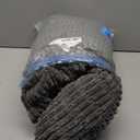 Blissful Diary Reading Pillow, Backrest Pillow with Shredded Memory Foam for Adult & Children, Designed for Bed and Couch Sitting Up, Includes Arms, Pockets and Washable Cover, Dark Gray