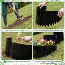 Gisafai 12 Pack Erosion Control Hillside Planters Bulk, DIY Garden Bed Terracing Kit for 10°-24° Slope Gardening Prevent Soil Erosion Water Retention Planting Stabilizer Beautify Landscapes, 39.4 x 13.8 inches