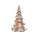 Cynkeyee Gingerbread Christmas Decorations Xmas-Tree Collectible-Figurines - Christmas Decoration Party Decorations Gift for Women Table Centerpiece 3.5x3x5.5 Inch