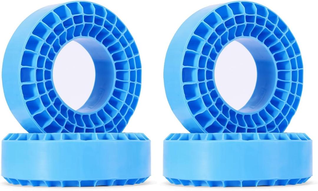 INJORA Silicone Rubber Inserts Foam for 106-108mm 1.9" Tires(Blue)